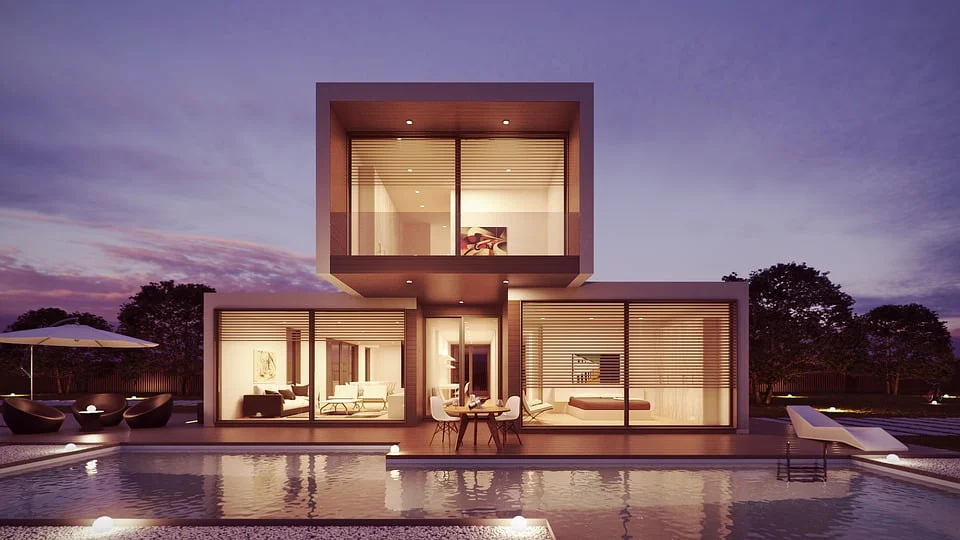 Skægkræ befængt hus